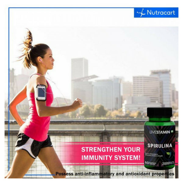 Strengthen Immunity System with Livestamin Spirulina Capsules - NutraCart