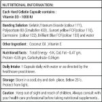 D31K : Vitamin D3 1000 I.U 30 Capsules