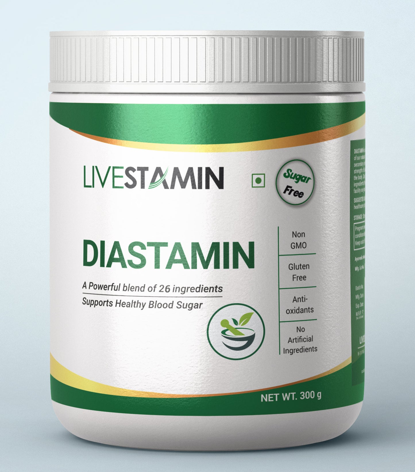 Livestamin Diastamin Diabetic Care Herbal Supplement