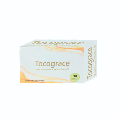 Tocograce - Tocotrienol  + Wheat Germ Oil 500mg 30 Veg Capsules