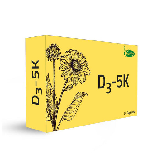 Vitamin D35K - Vitamin D3 5000 I.U. 30Veg Capsules