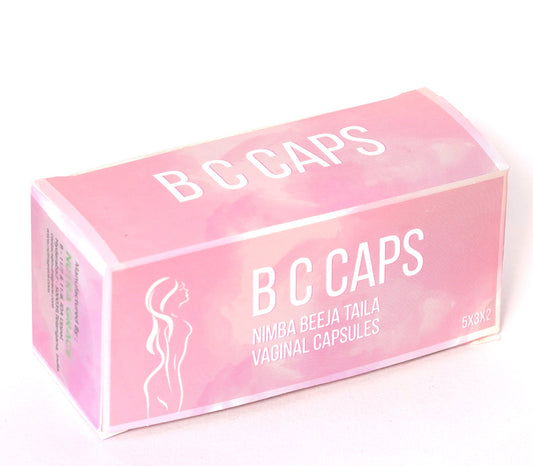 BC Caps Vaginal Disinfectant - Neem Oil 500mg 30 Capsules