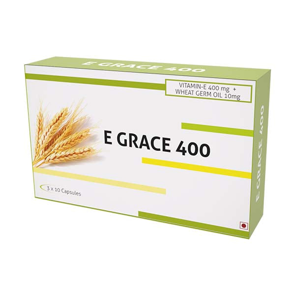 E Grace - Vitamin E + Wheat Germ Oil 30 Capsules