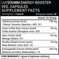 Livestamin Energy Booster Supplement - 60 Vegetarian Capsules