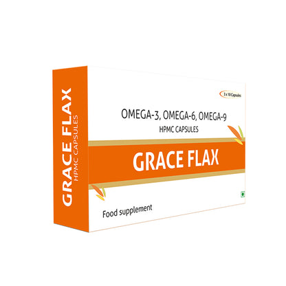 Nutra Grace Flax - Flaxseed oil 500mg Capsules - NutraCart