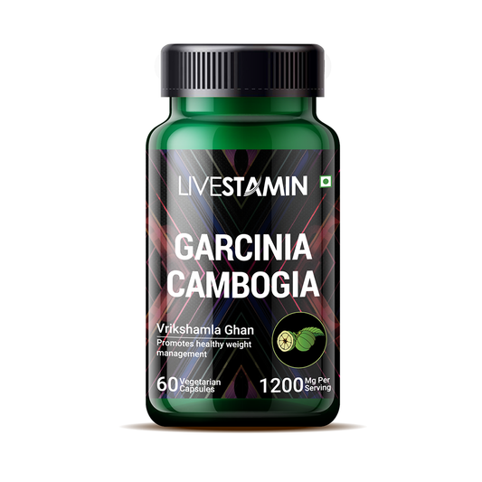 Livestamin Garcinia Cambogia Extract Supplement, 1200 mg per serving (60 Veg. Capsules)