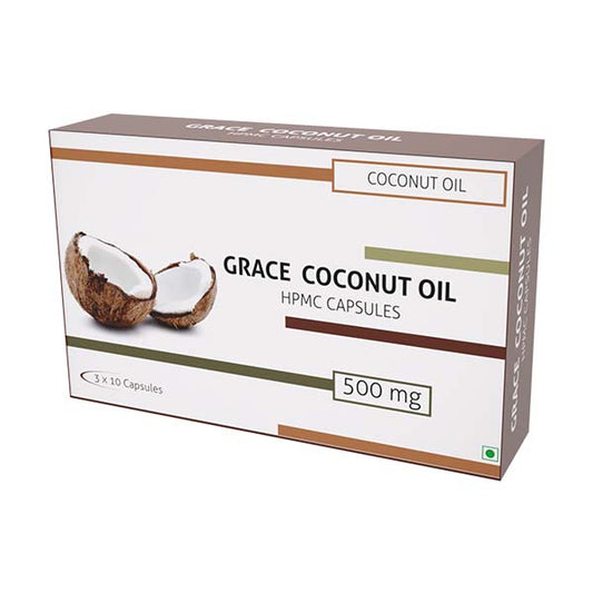 Nutra Grace Virgin Coconut Oil Food Supplement - Gluten FREE & 100% Extra Virgin - NutraCart
