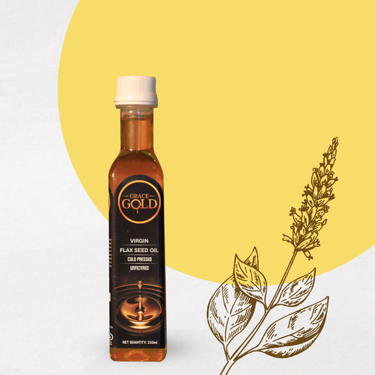 Cold pressed flaxseed oil - Nutracart
