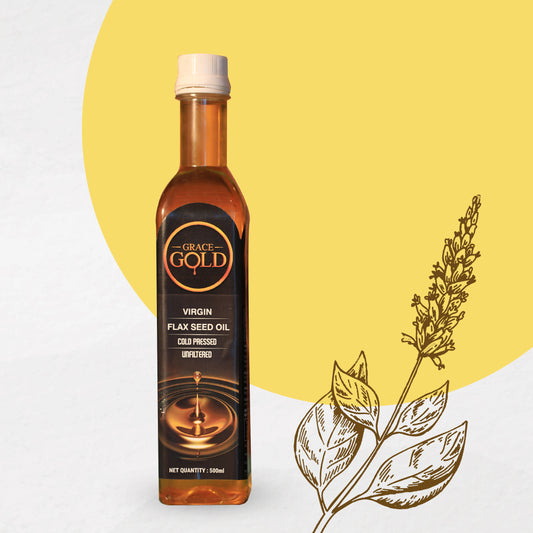 Grace Gold’s Virgin Cold Pressed Flaxseed Oil 500 ml
