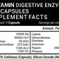 Livestamin Digestive Enzymes Supplement for Healthy Digestion – 60 Vegetarian Capsules