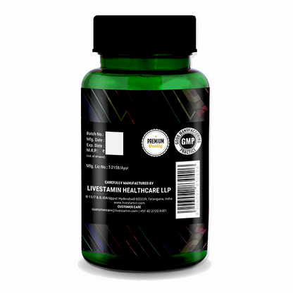 Livestamin Garcinia Cambogia Extract Supplement, 1200 mg per serving (60 Veg. Capsules)