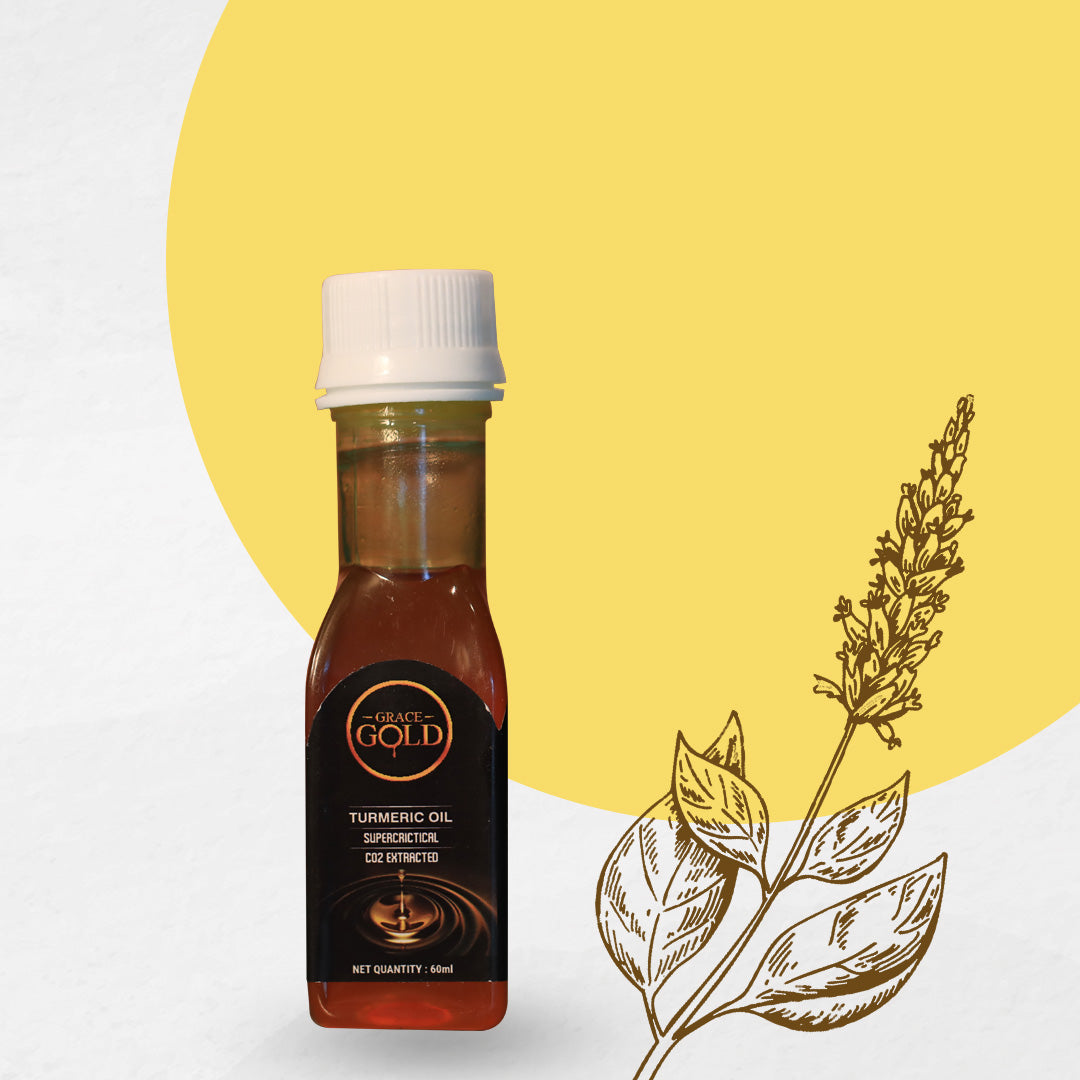 Grace Gold’s Supercritical CO2 extracted Turmeric Oil