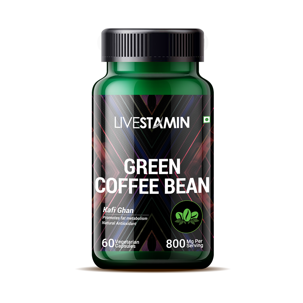Livestamin Green Coffee Bean Extract 800 mg - NutraCart