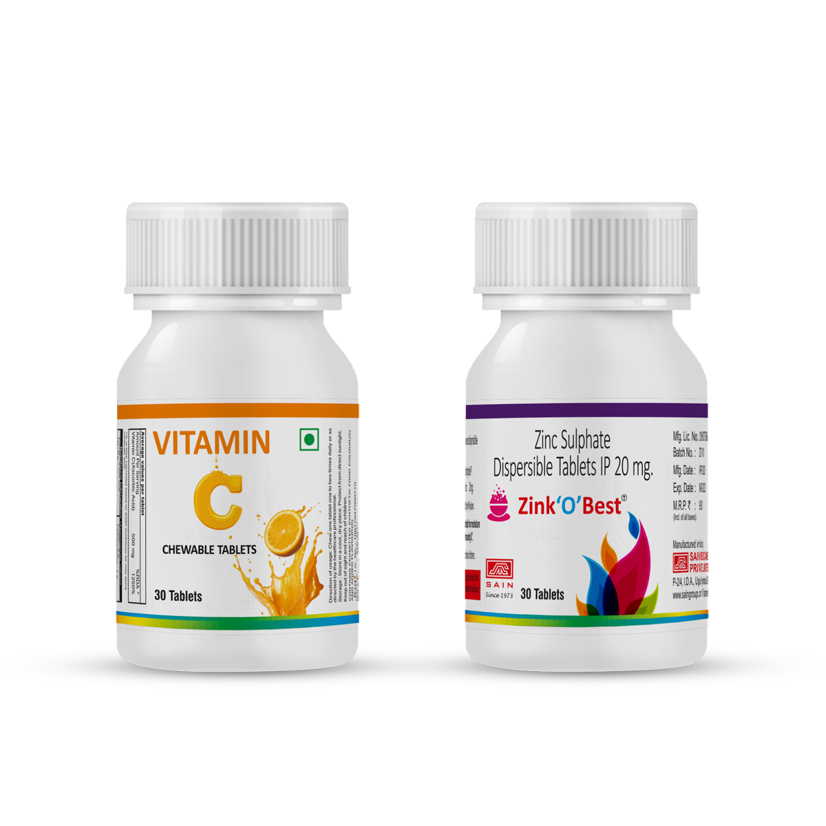 Sain Vitamin C + Zinc