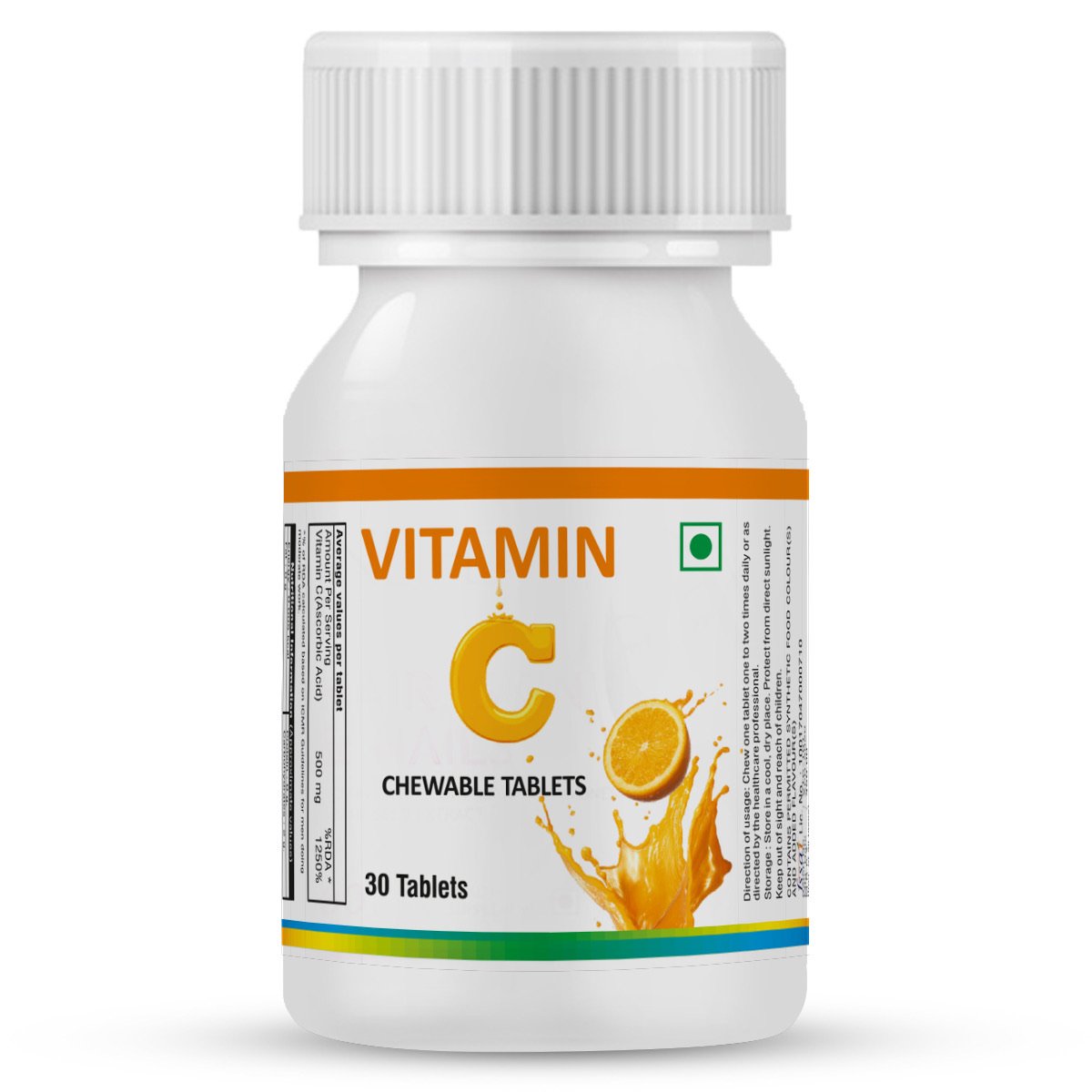 Sain Vitamin C Chewable Tablets 30's
