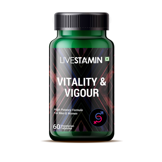 Livestamin Vitality and Vigour Supplement, Libido Booster - NutraCart